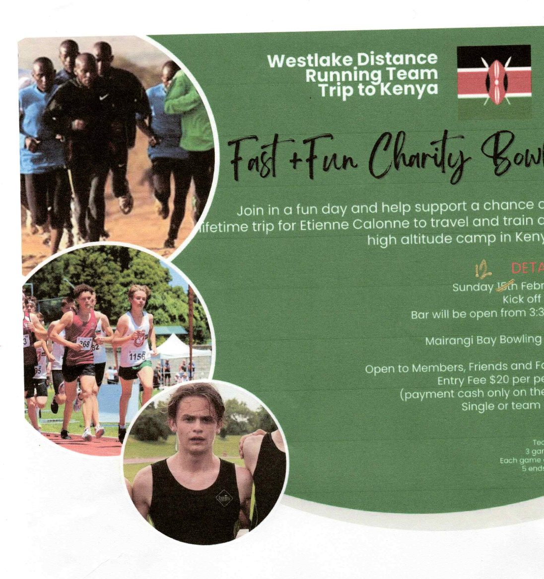 You are currently viewing Charity Event – Fund Raiser – Sunday 12 Feb – 4pm start